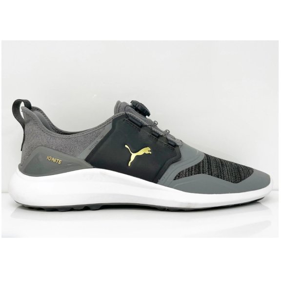 Puma Other - Puma Mens Ignite NXT Disc Gray Crafted Golf Shoes, Casual Shoes, Sneakers